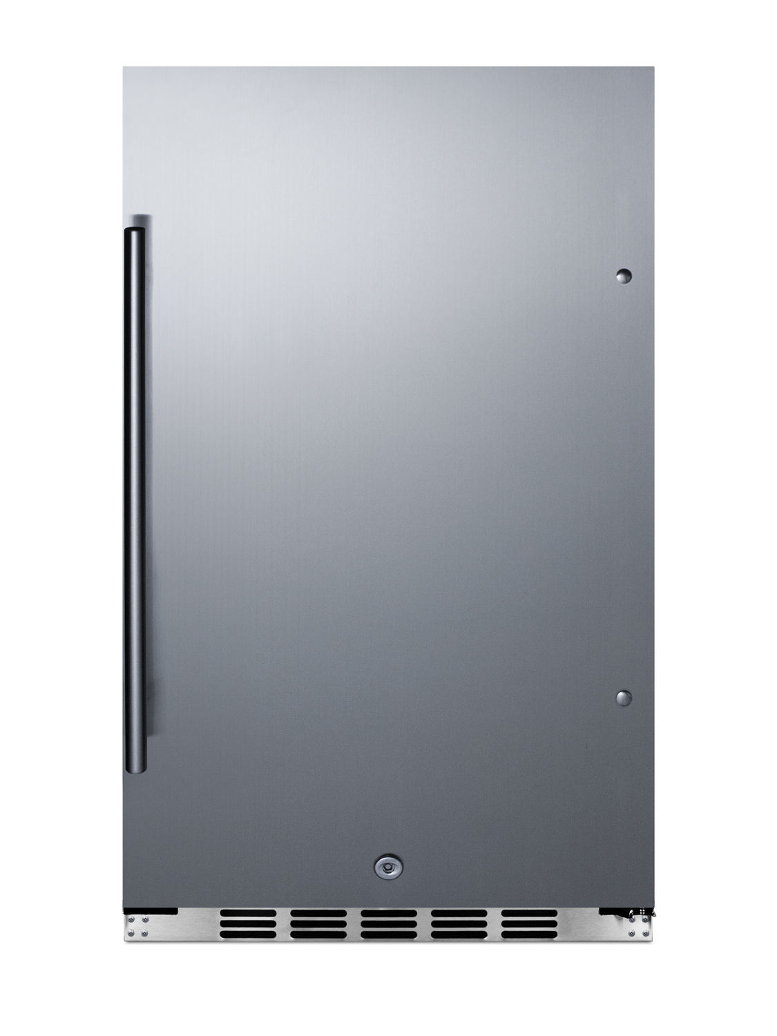 Commercially approved, ENERGY STAR certified all-refrigerator for built-in or freestanding use with a shallow 17.25